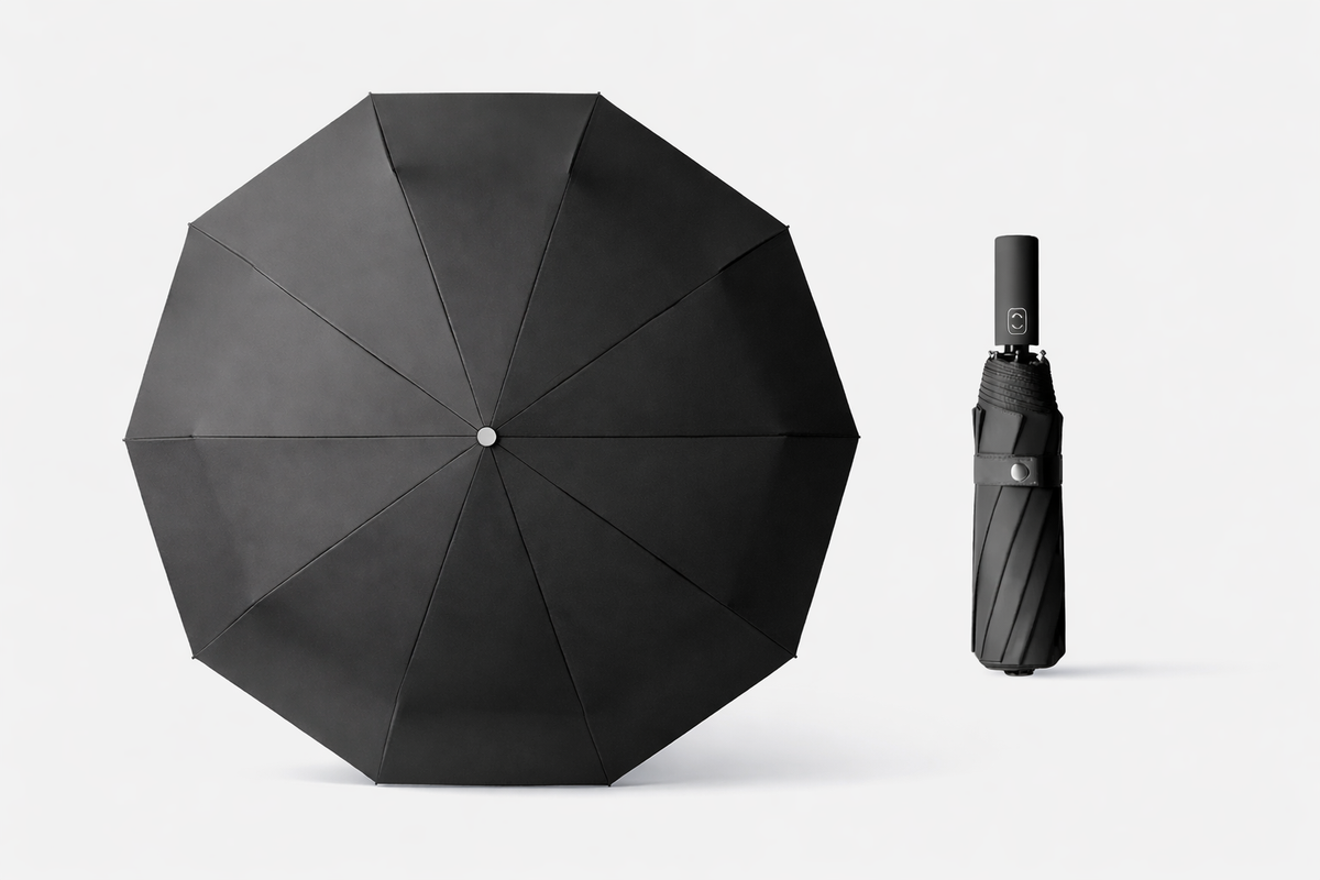 Automatic Travel Umbrella – Windproof, Compact & Lightweight for Men & Women