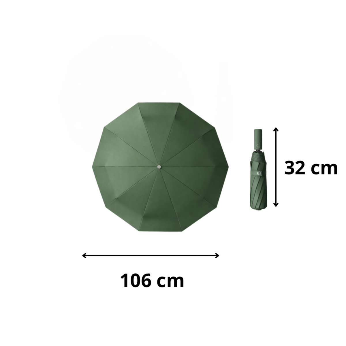 Automatic Travel Umbrella – Windproof, Compact & Lightweight for Men & Women