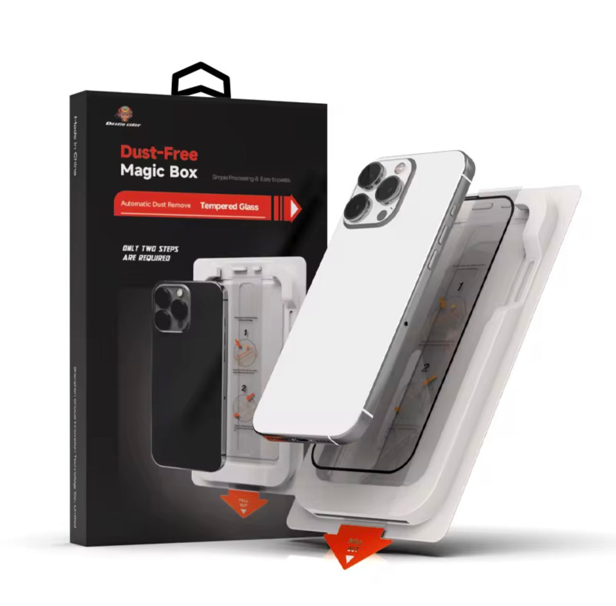 Dazzle Color iPhone 17 Screen Protector – 9H Tempered Glass Auto-Alignment