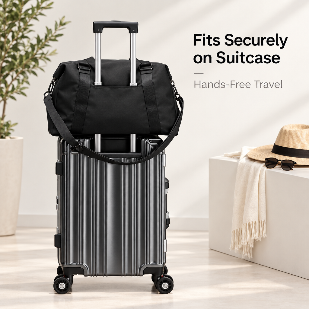 Wayzo Travel Duffel Bag with Luggage Sleeve