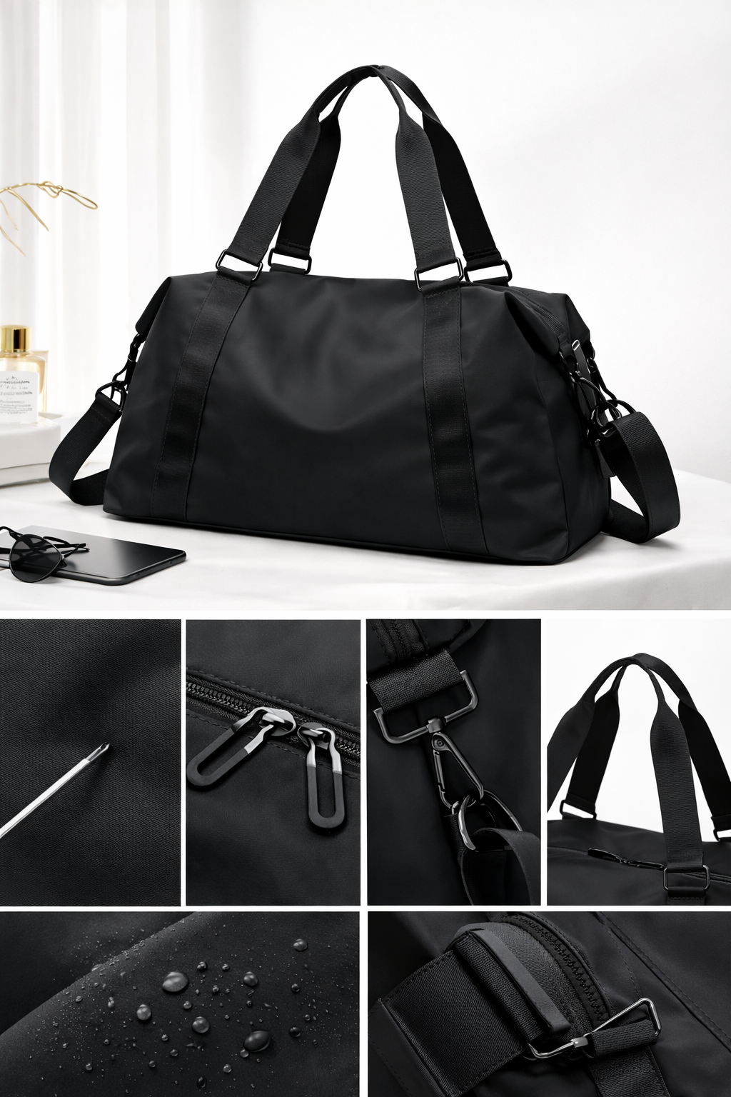 Wayzo Travel Duffel Bag with Luggage Sleeve